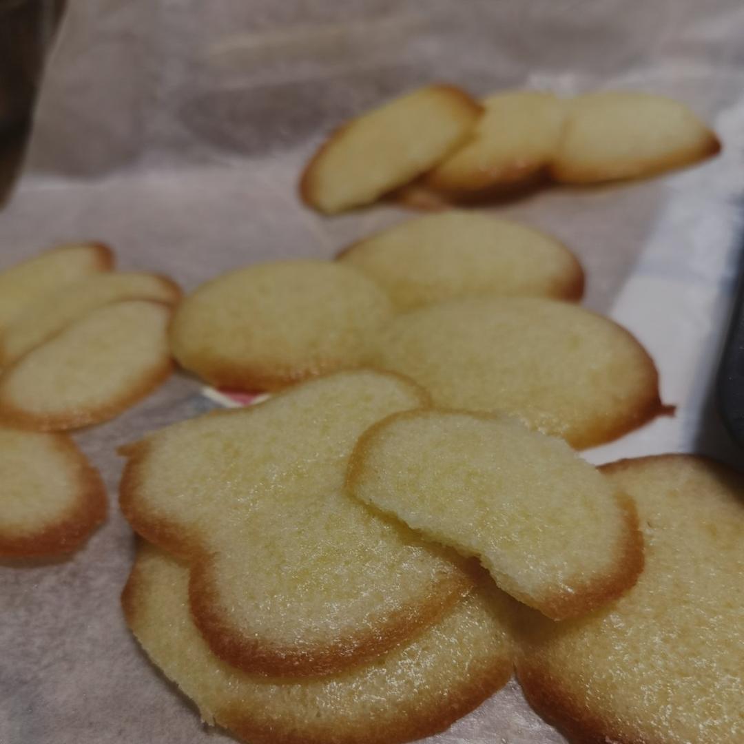 香脆法式经典猫舌头饼干|简单快手|消耗蛋白