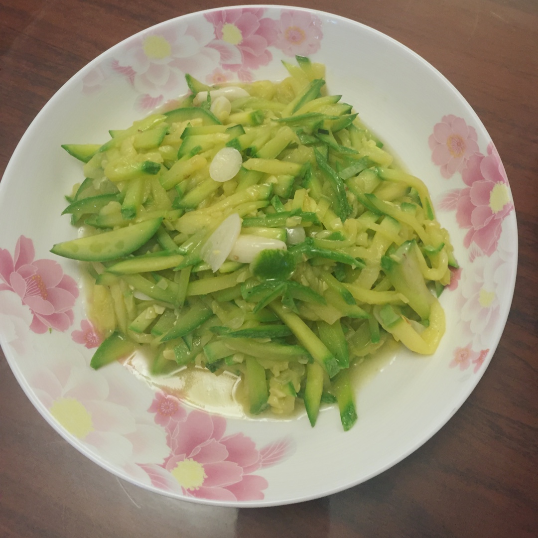 清炒南瓜丝