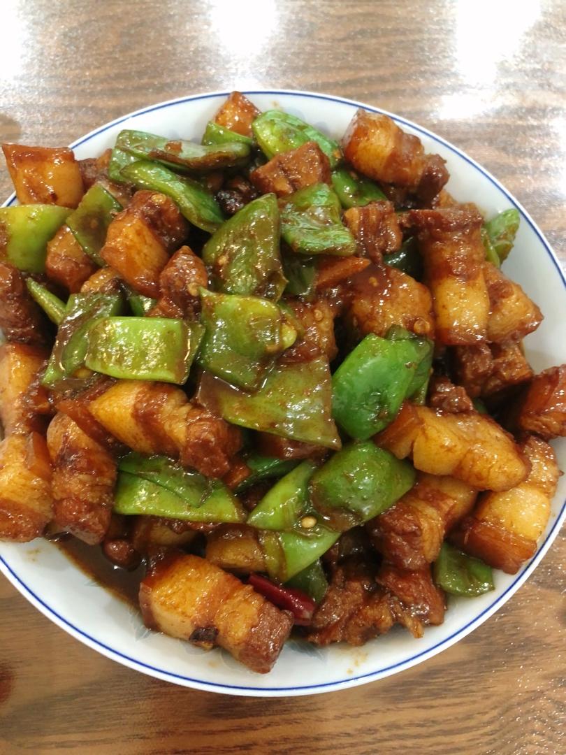 红烧肉炖豆角（绝对下饭）