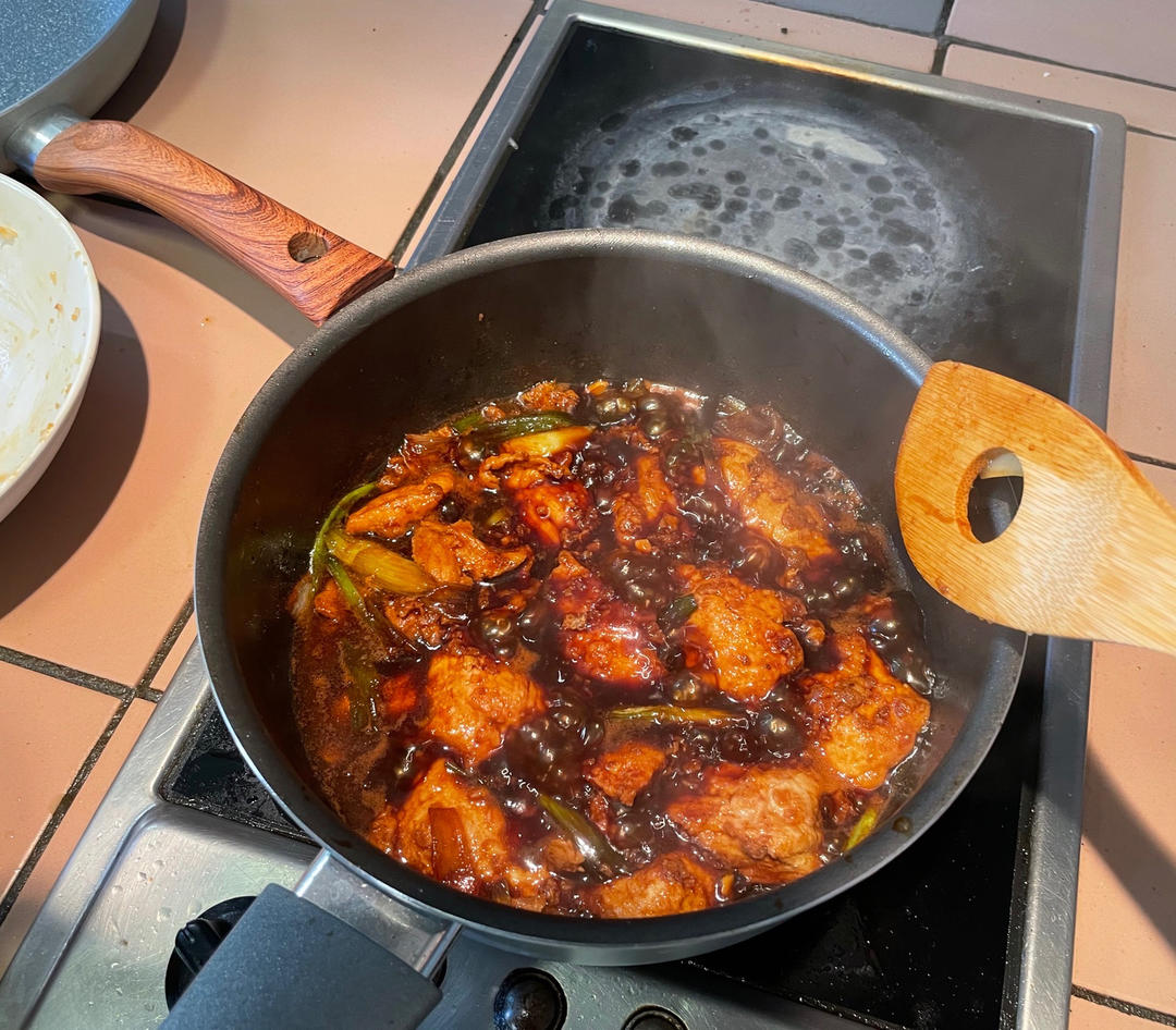 葱烤大排味道嗲，一块大排一碗饭!