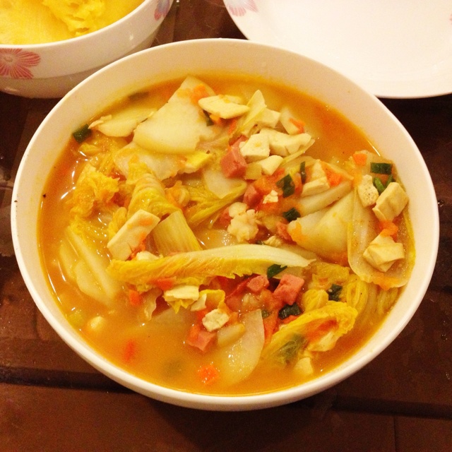 蕃茄蔬菜暖身汤