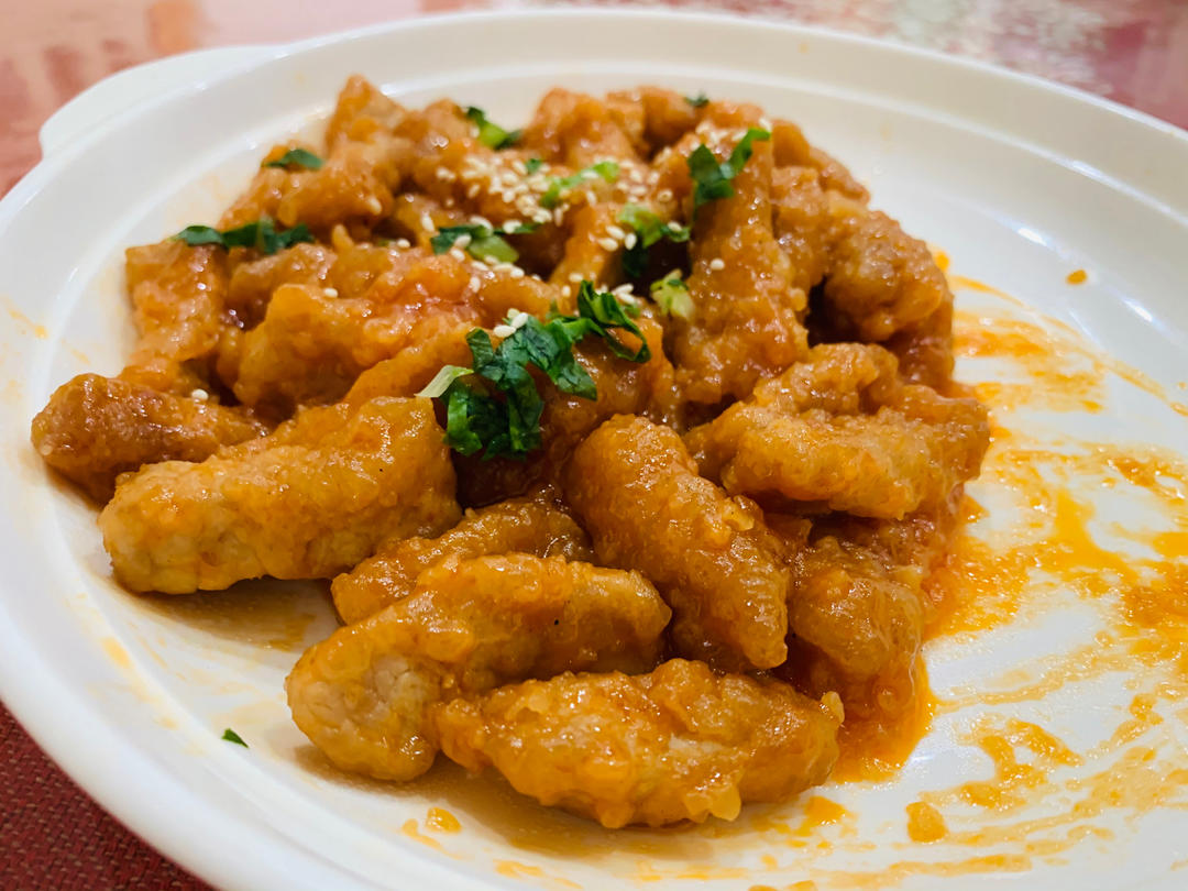 家常做法【糖醋里脊】百吃不厌~