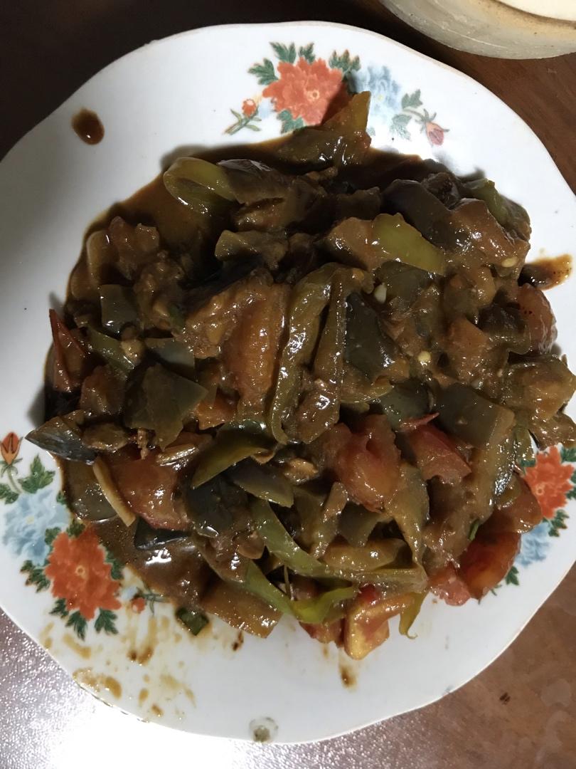 下饭神菜 酱爆茄子