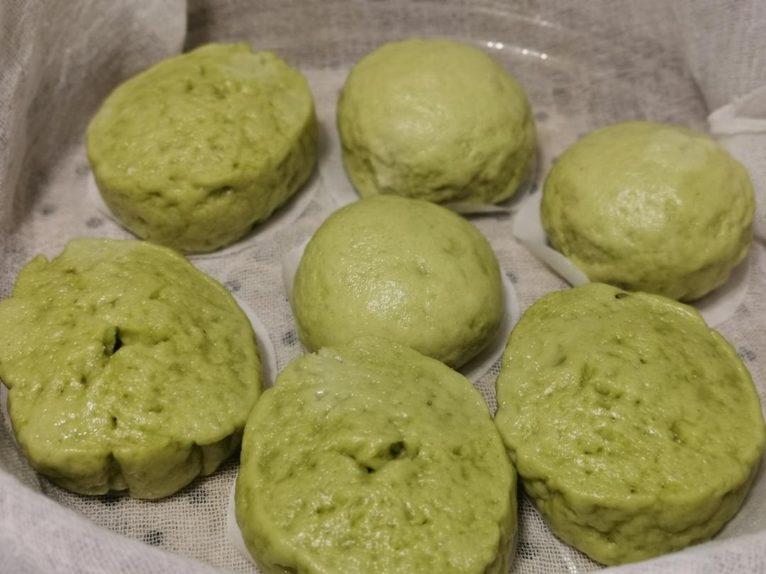 做一笼好吃的艾草馒头&艾草豆沙包
