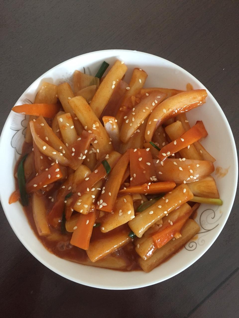 韩式辣炒年糕