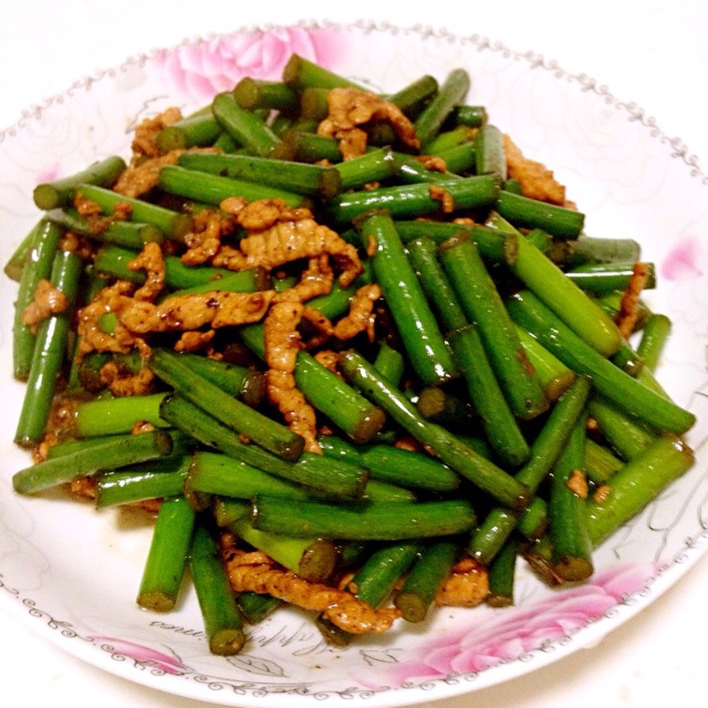 蒜薹炒肉
