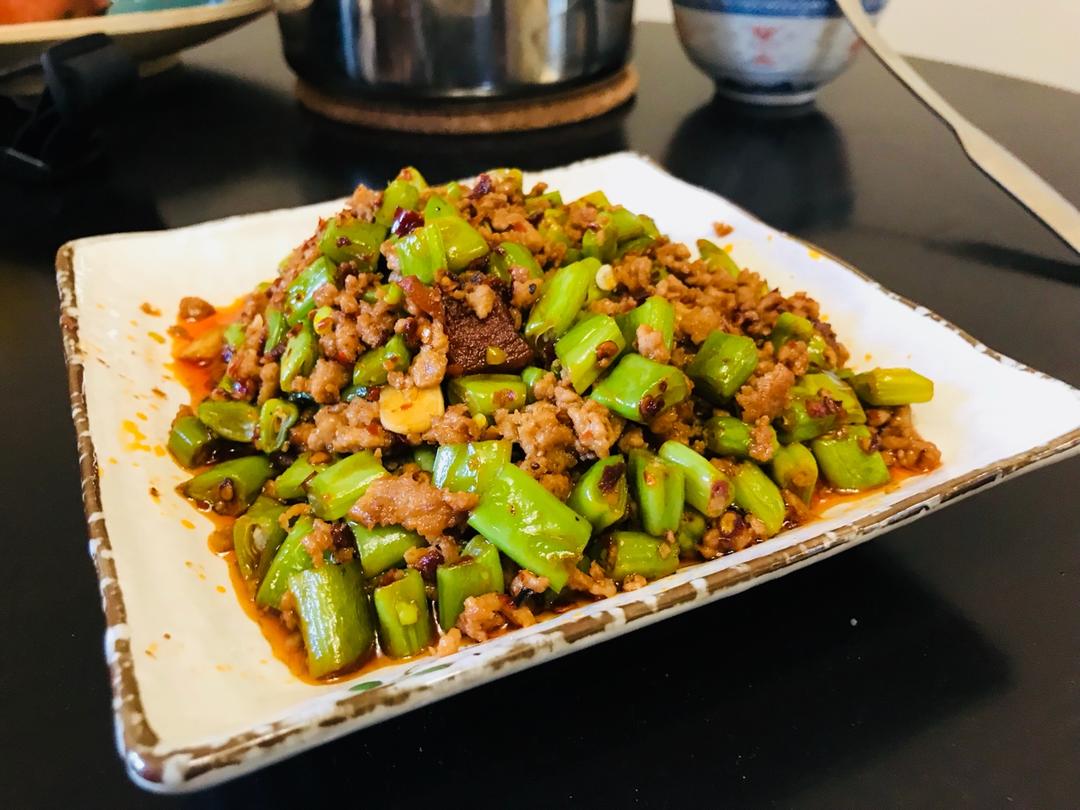 下饭菜－豇豆炒肉糜