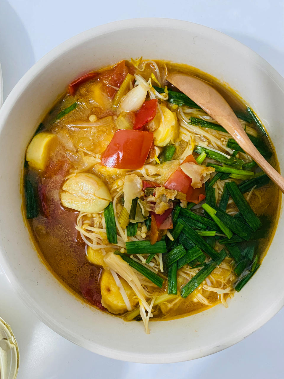 金针菇烧日本豆腐