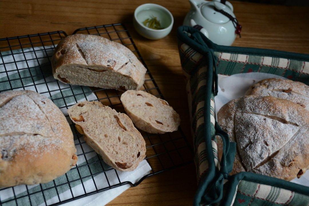 红枣核桃软欧包