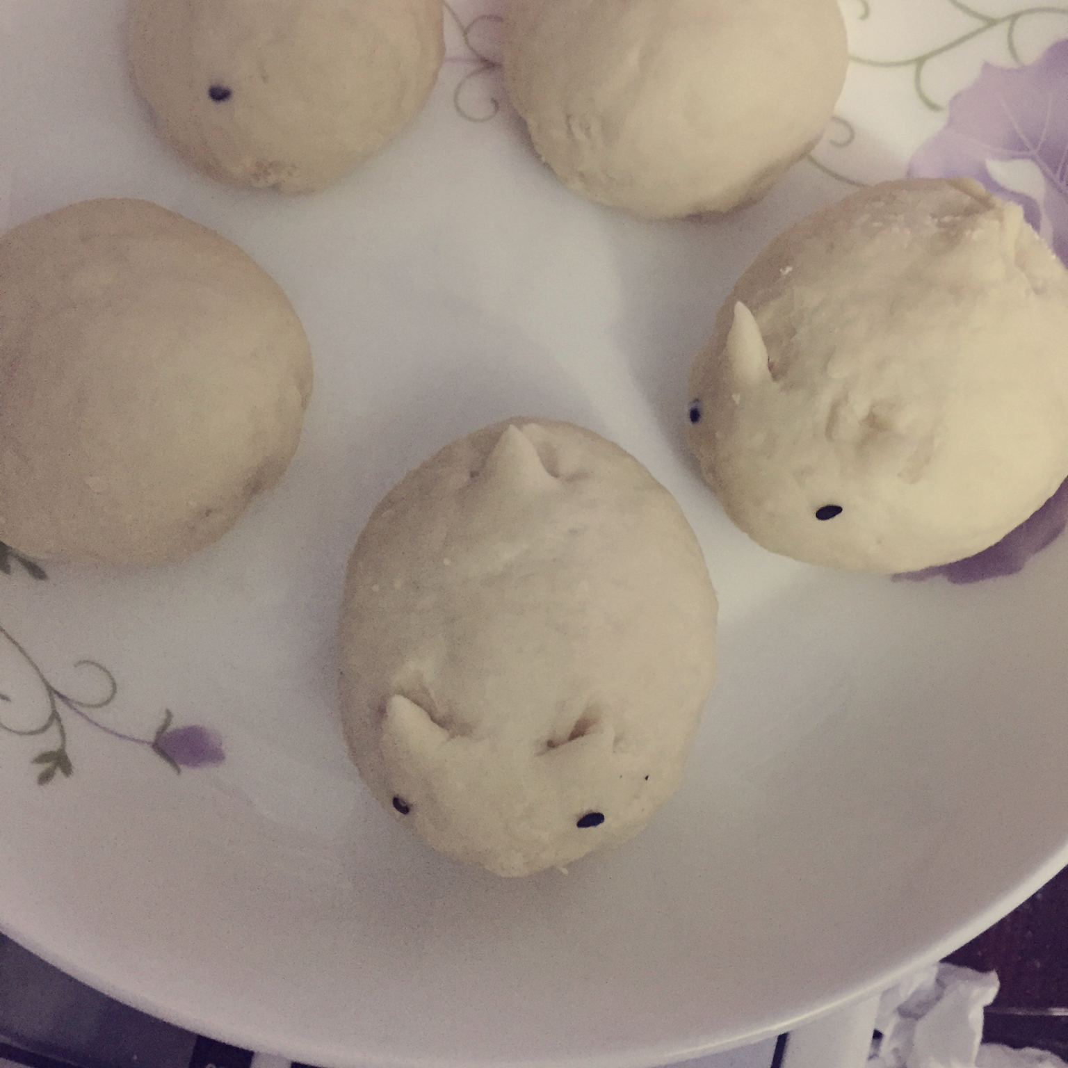 自制无油奶黄包