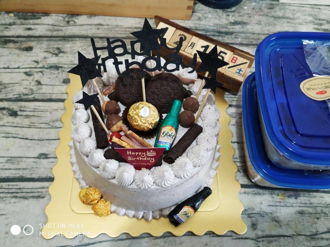 奥利奥咸奶油蛋糕