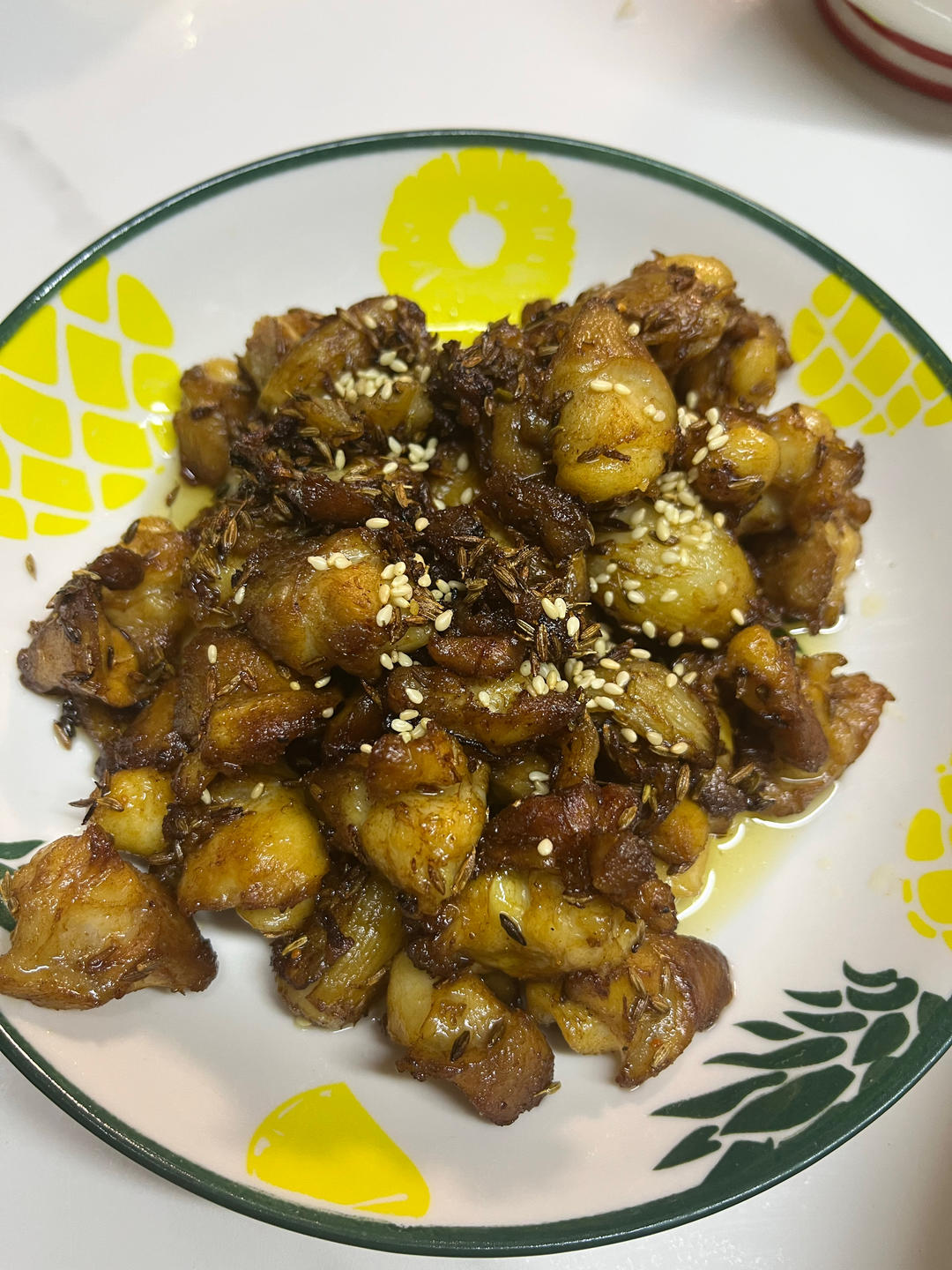 爆炒鸡脆骨