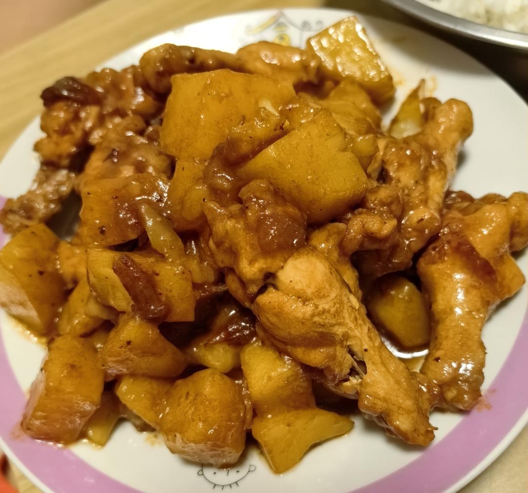 照烧土豆鸡翅根