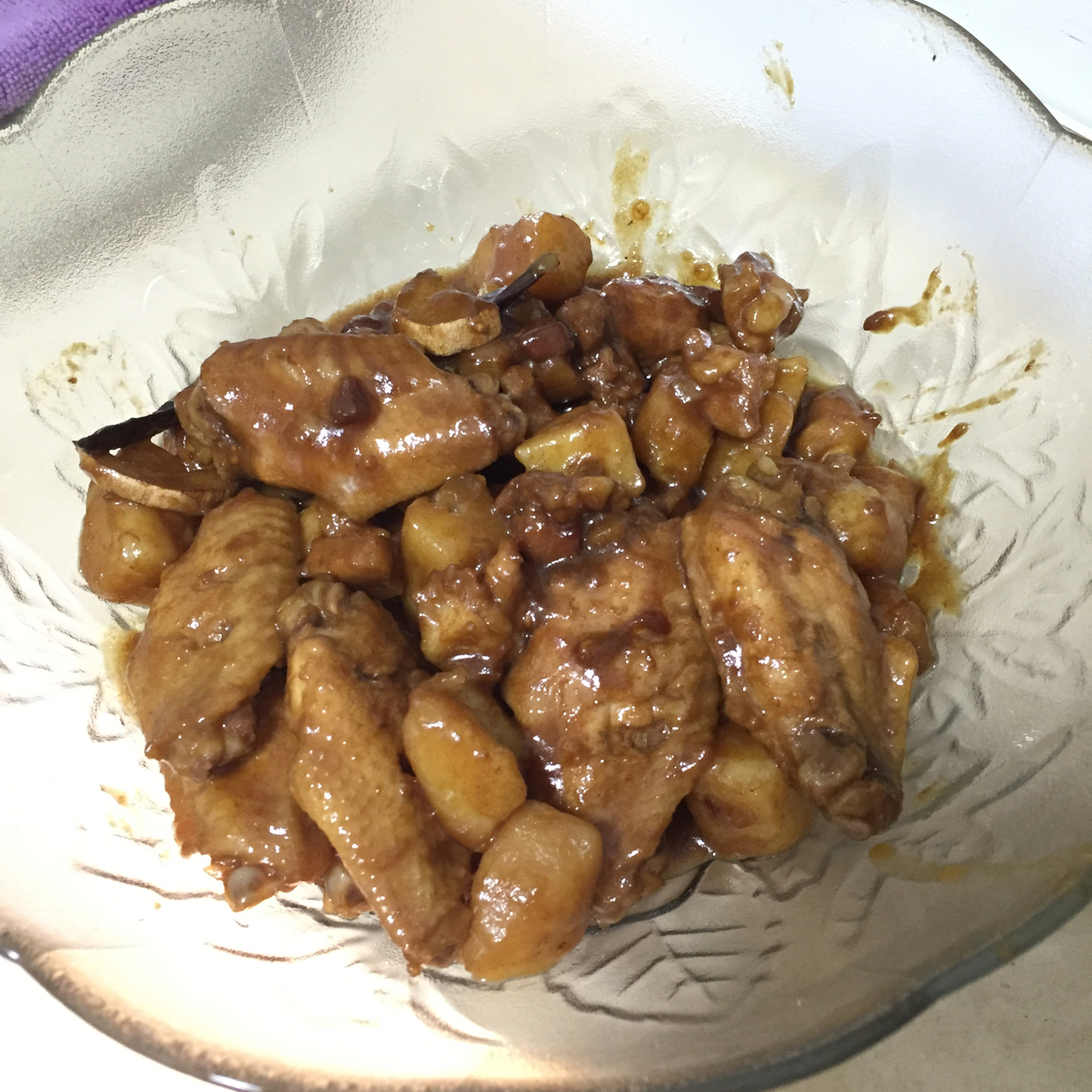 八月的紫幽做的肉勾鸡