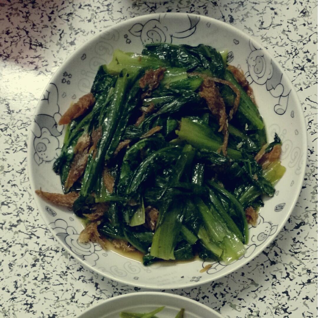 豆豉鲮鱼油麦菜