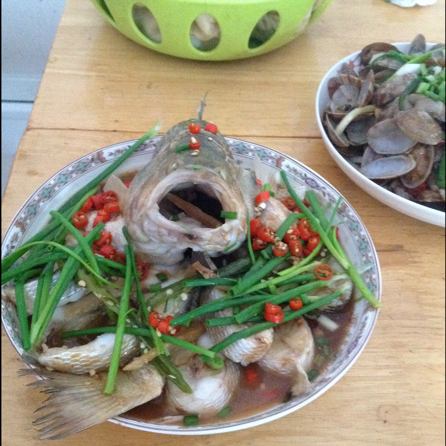 清蒸鲈鱼