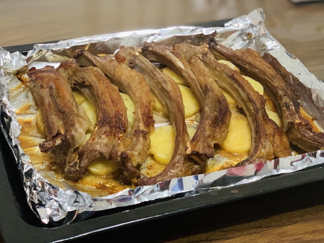 烤羊排（家庭烤箱版）