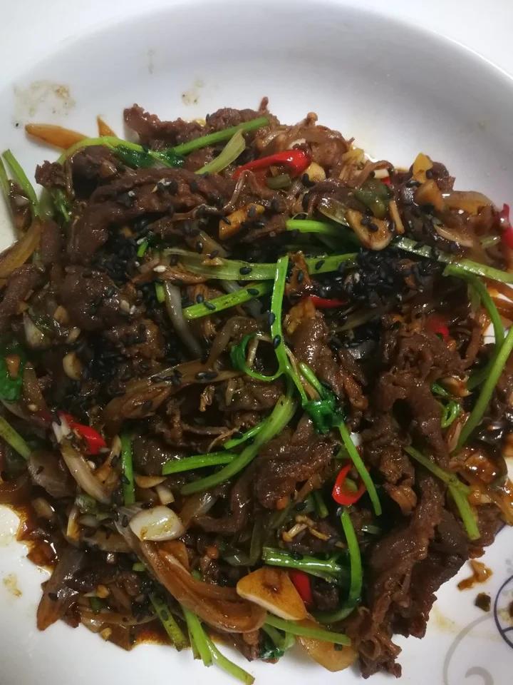韩式烤肉/炒牛肉-白钟元版