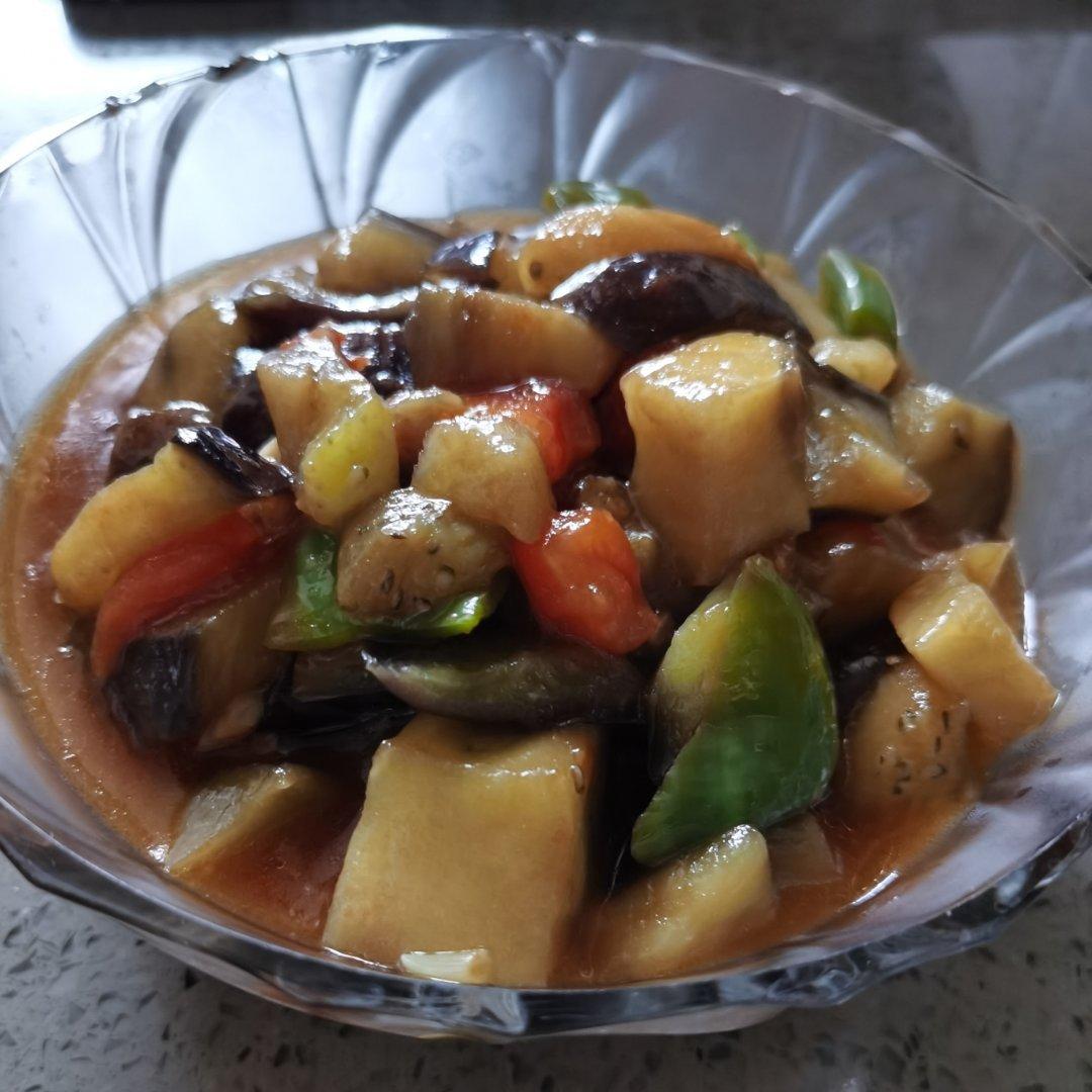 〈烧茄子〉，西红柿版。欣小厨 😉