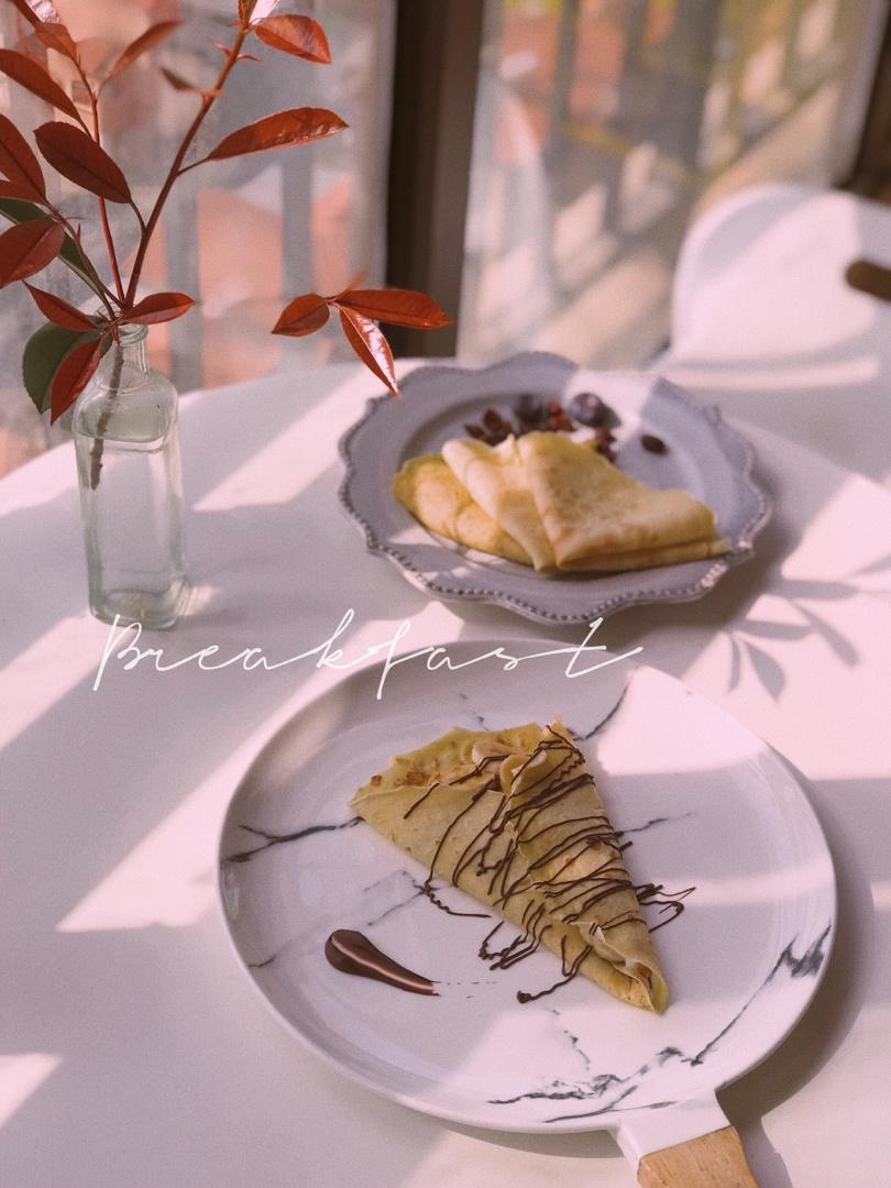 基础早餐可丽饼