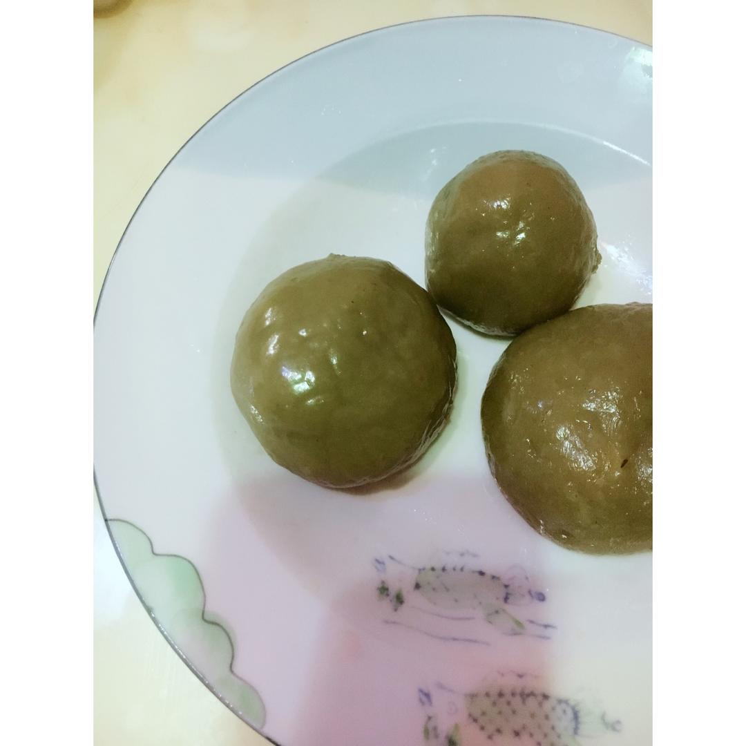 新晋网红【杏花楼 咸蛋黄肉松青团】