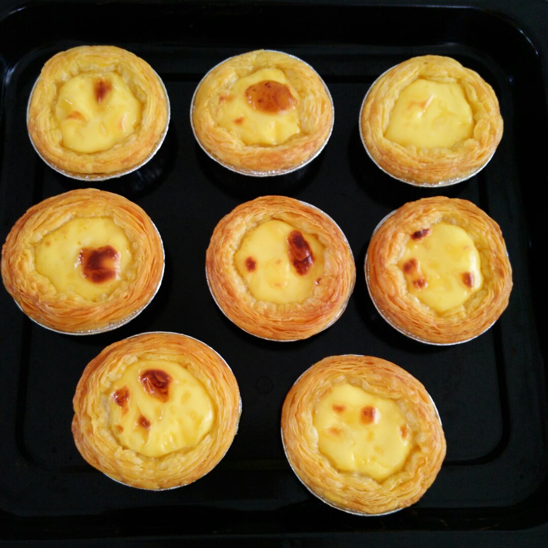 超完美味道超正的蛋挞配方，比KFC的还要嫩还要香~做过最好吃的蛋挞配方