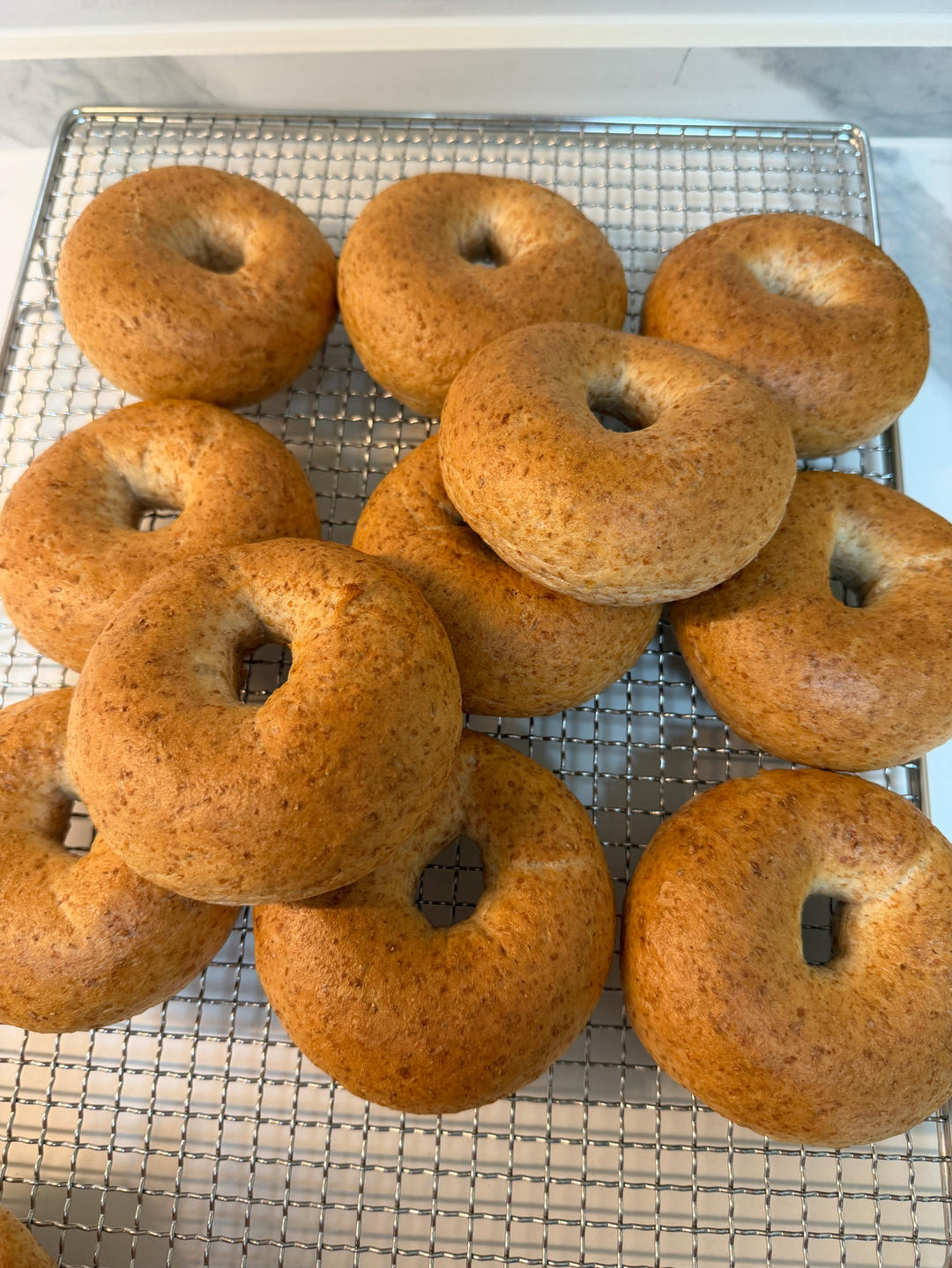 全麦贝果，低糖无油