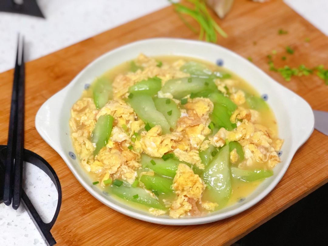 丝瓜炒蛋