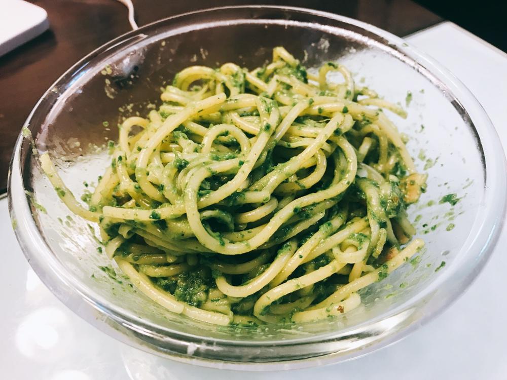 菠菜意面