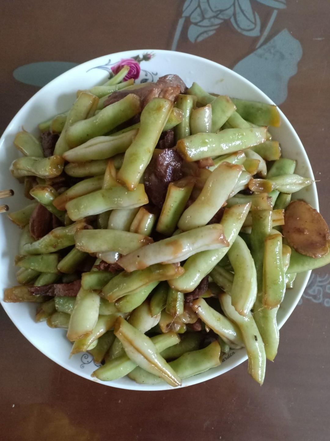 芸豆炒肉