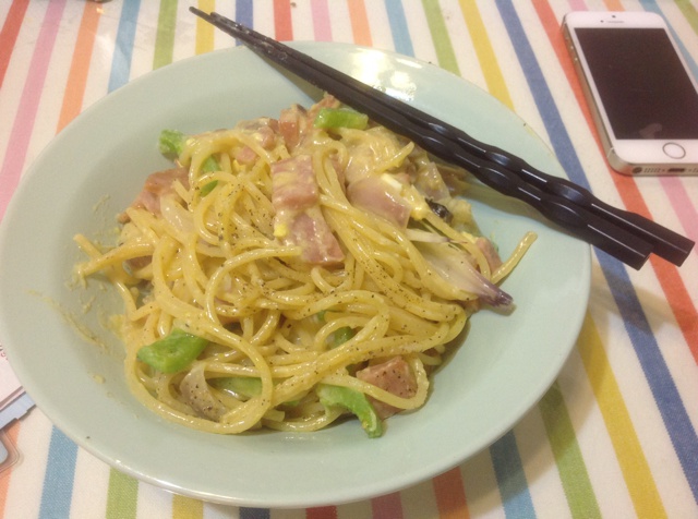 超简单的奶汁培根意面Carbonara