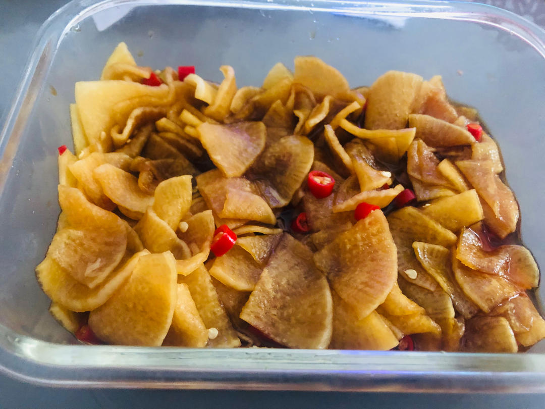 酸辣脆爽的萝卜，当零食都非常好
