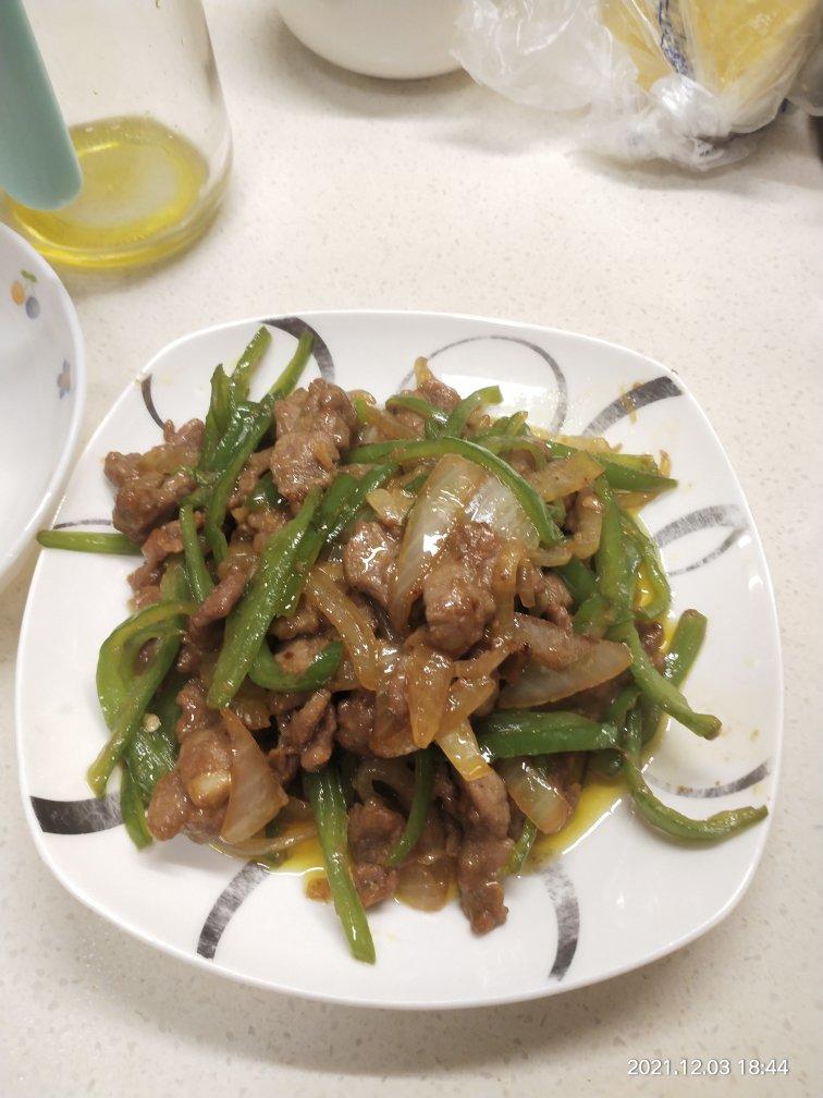青椒炒牛肉