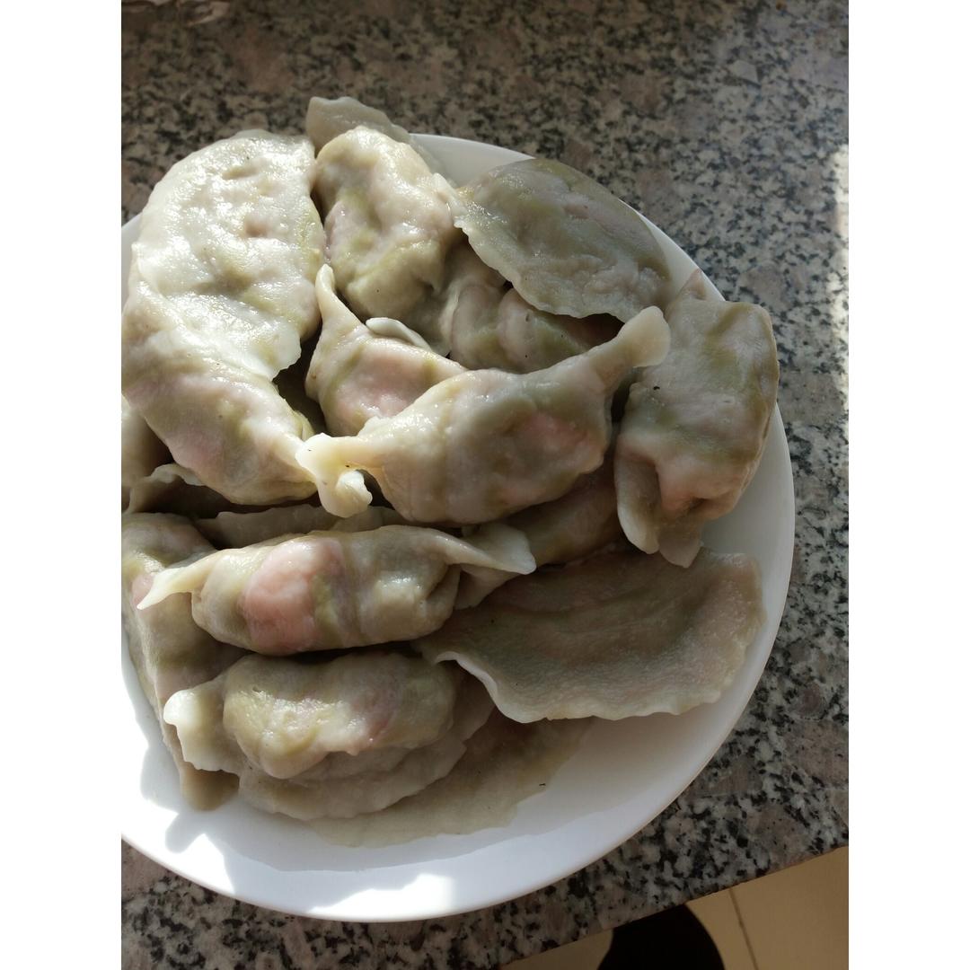 彩色饺子