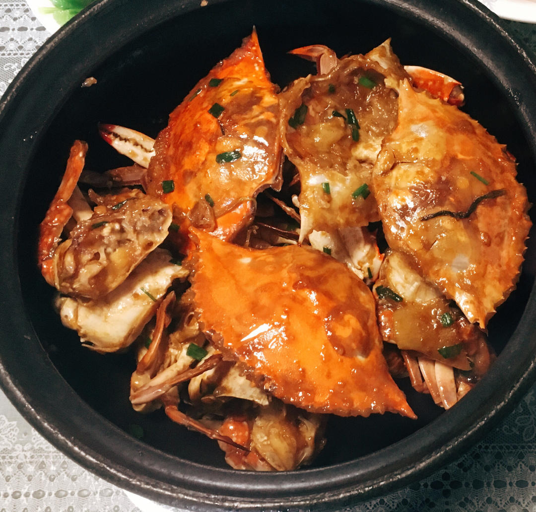香爆梭子蟹