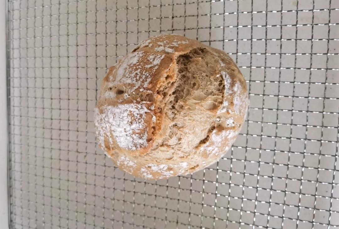 最简单的欧包发面法·只需5分钟搅一搅❗️真不揉面