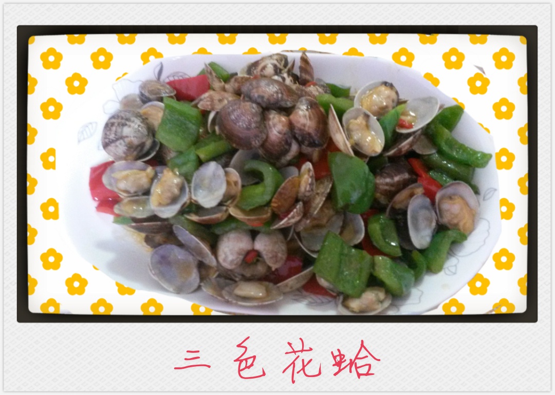 青椒炒花蛤