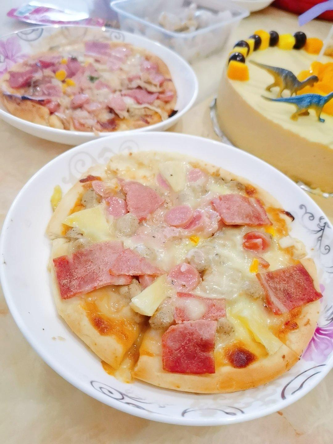 简易版自制披萨饼