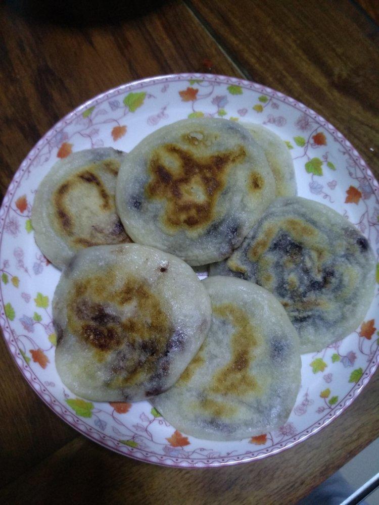 糯米红豆饼