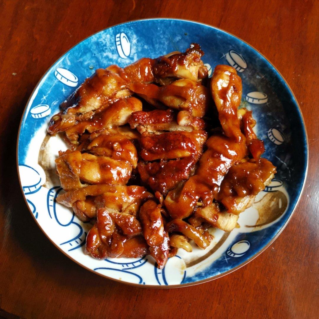 蒜香蜂蜜鸡腿饭