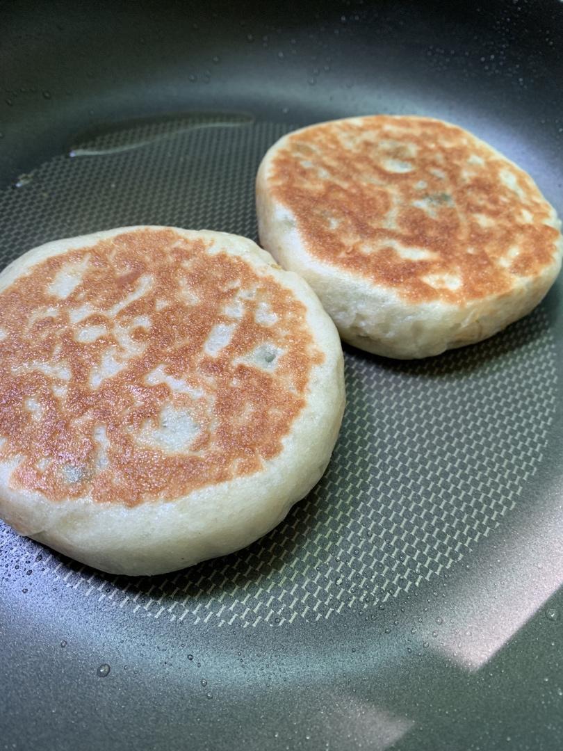 不用去早餐店的发面馅饼