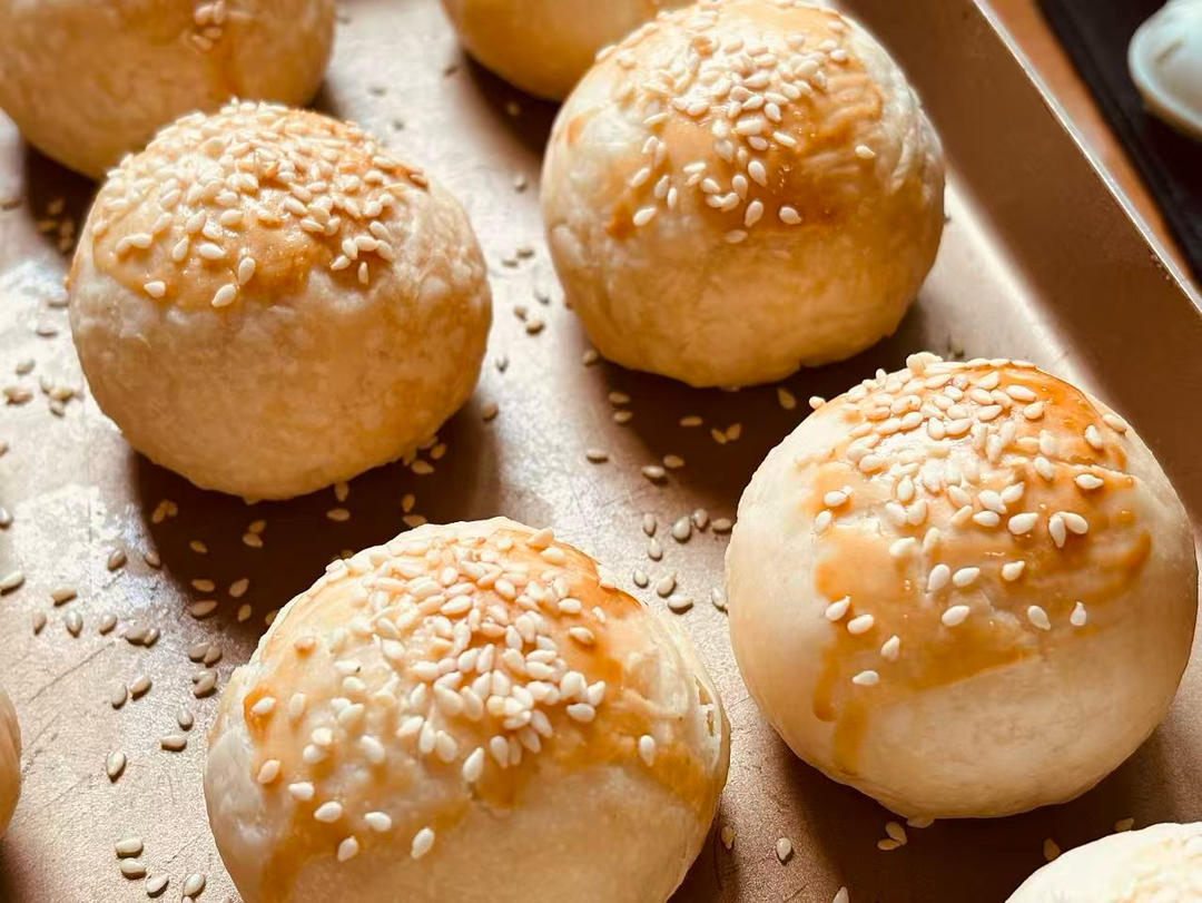 超简单 免揉 酥掉渣的蛋黄酥(超详细附全程视频)不破酥『万能酥皮』