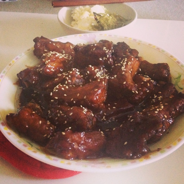 懒人版糖醋排骨