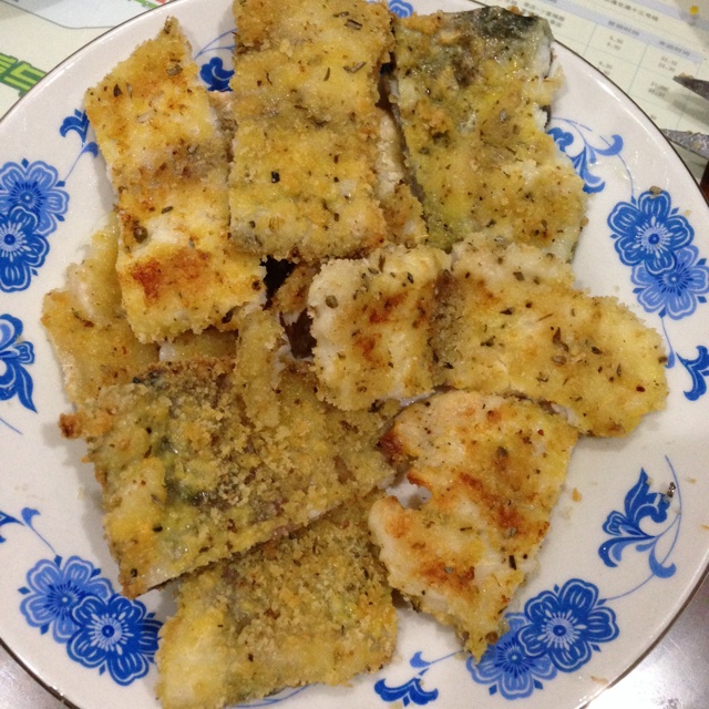 香酥烤鱼排