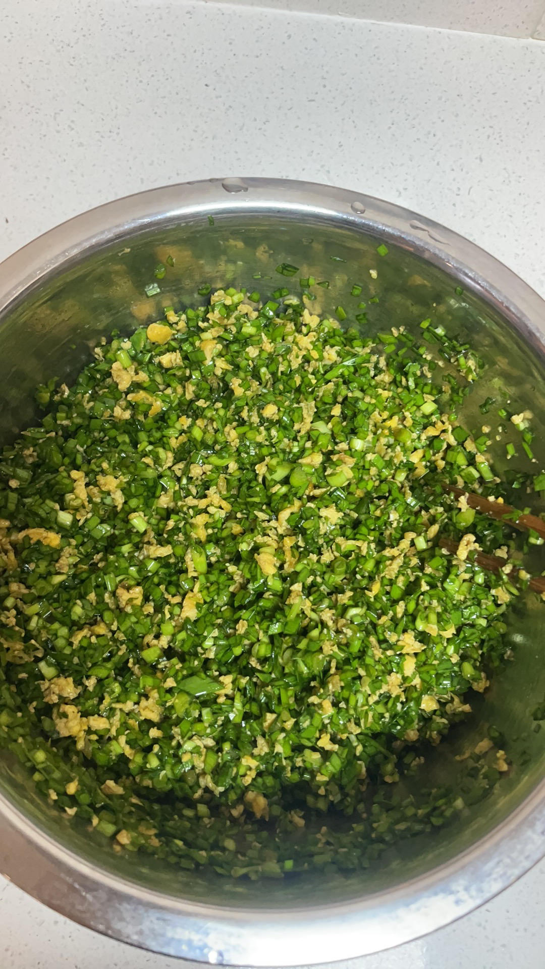 经典的韭菜鸡蛋馅儿饺子 怎么吃都不会腻