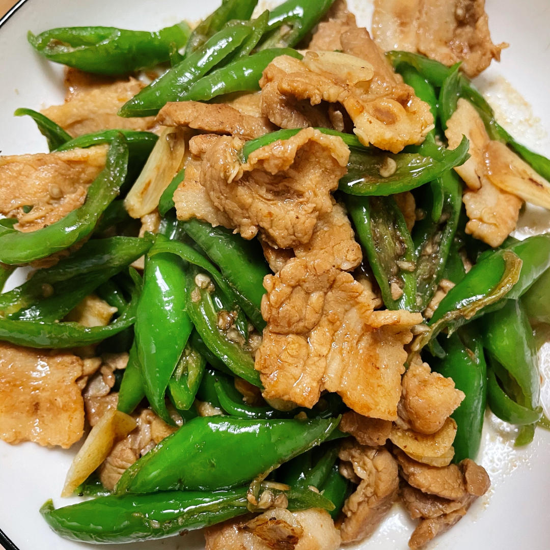 农家小炒肉【记忆中勾魂的油汤】