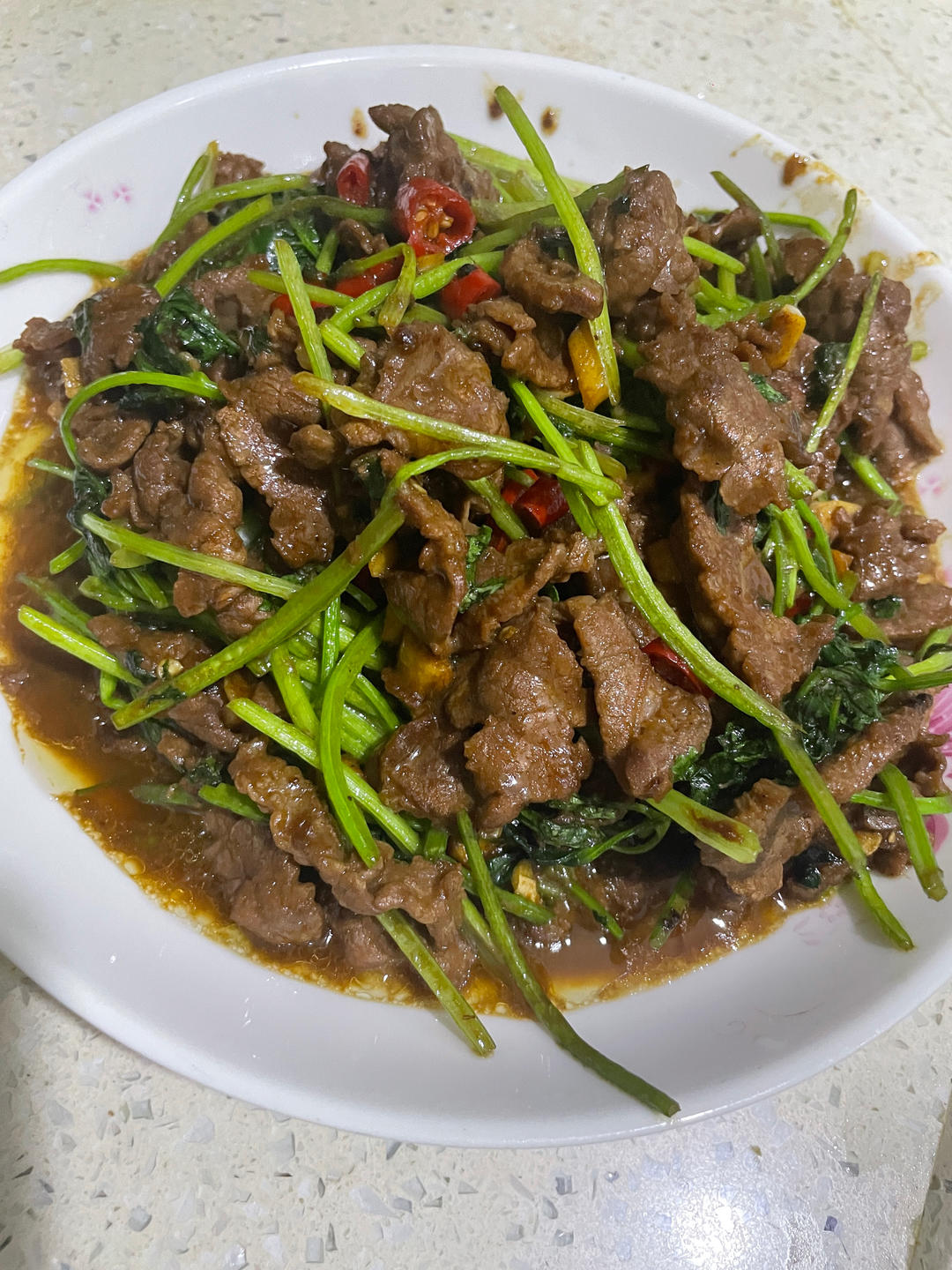 小炒牛肉