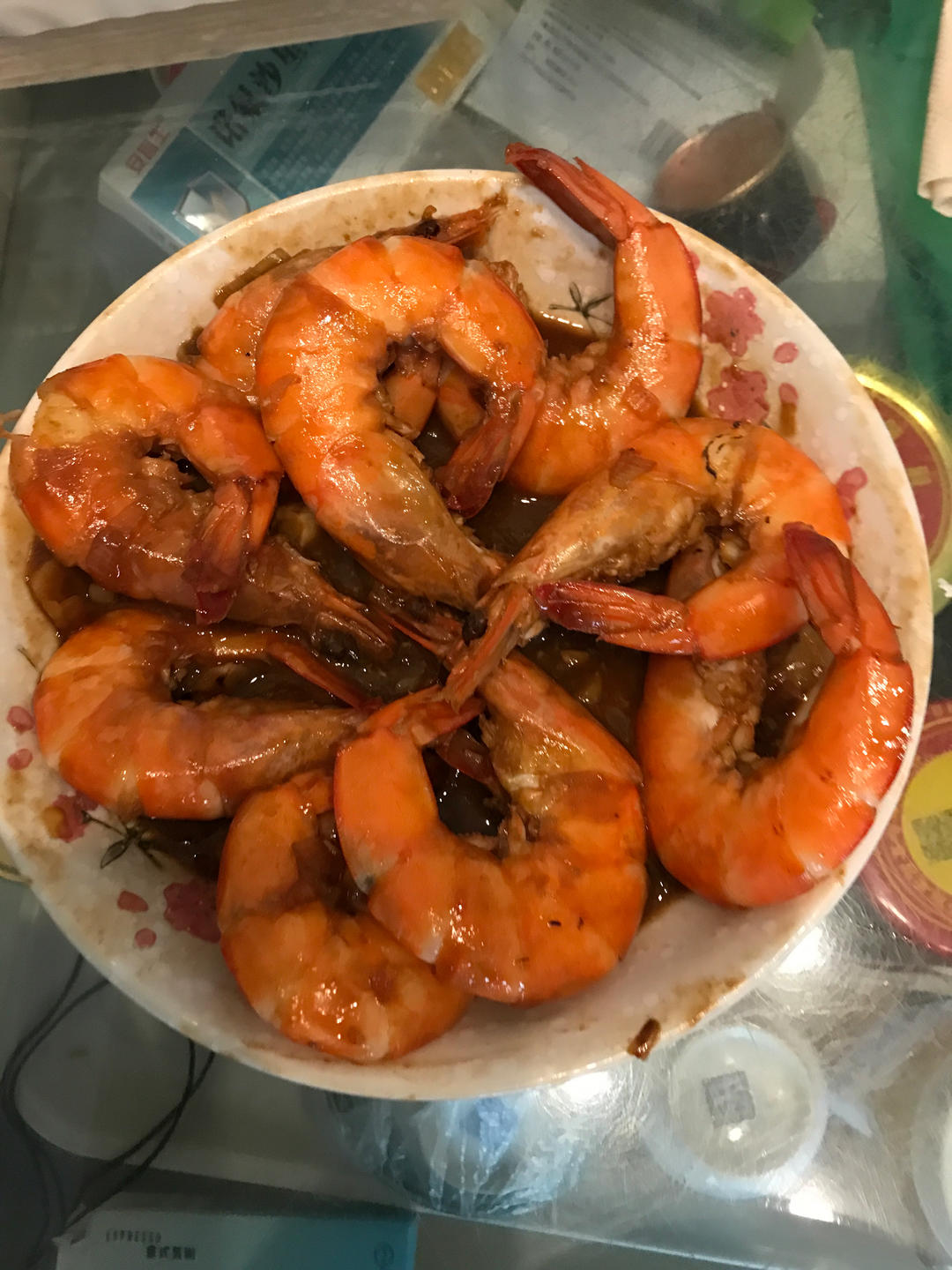 家庭版油焖大虾