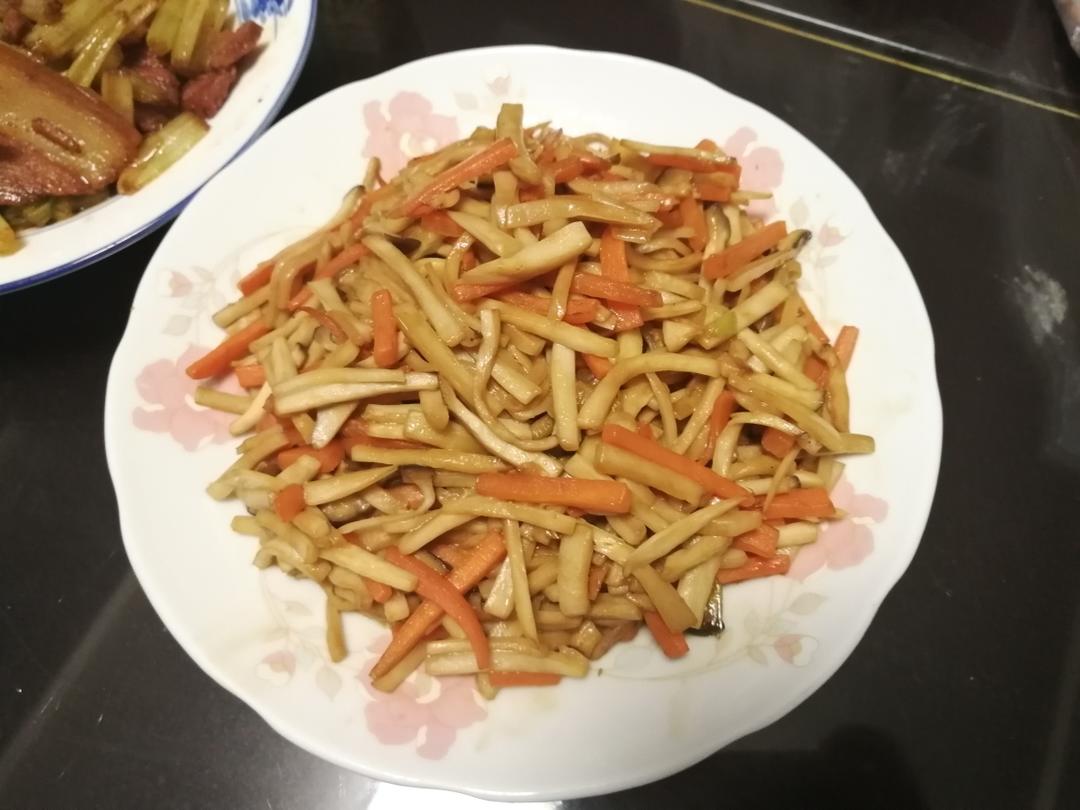 小炒杏鲍菇