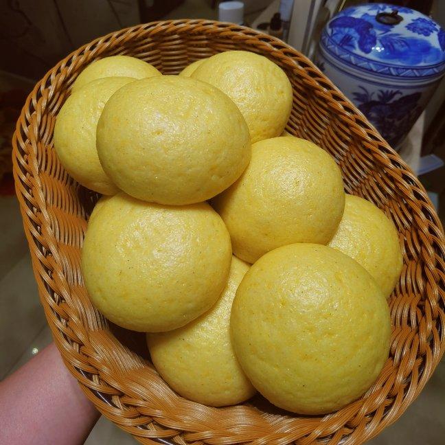 农家玉米面粗粮馒头🥠